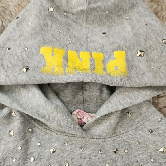 Victoria's Secret PINK Jones & Mitchell University of Michigan Hoodie Size Large - Picture 4 of 11